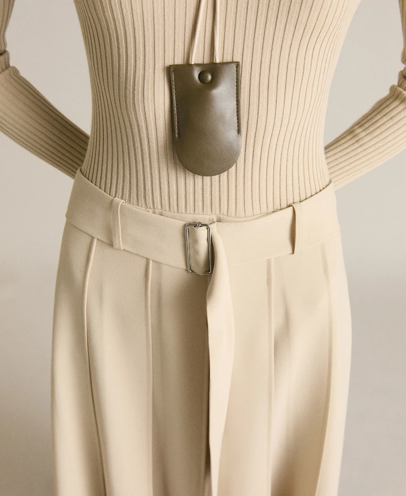 Mango Women's Combined Woven Dress