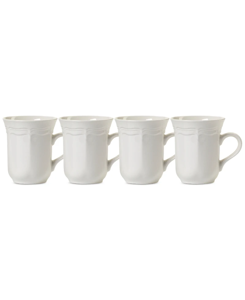 Mikasa French Countryside Mugs, Set of 4