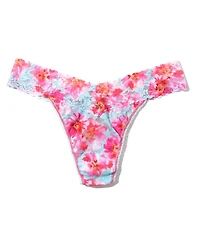 Hanky Panky Women's Printed Signature Lace Original Rise Thong