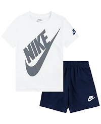 Nike Toddler Boys 2-Piece Futura T-Shirt and Shorts Set