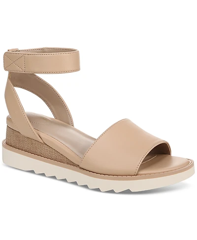 Giani Bernini Women's Constancia Ankle Strap Wedge Sandals, Created for Macy's