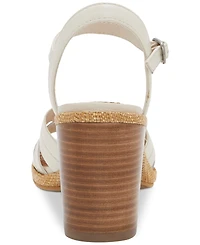 Lucky Brand Women's Fanesa Strappy Block-Heel Dress Sandals
