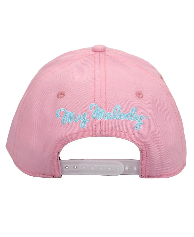 My Melody Character In Window Women's Pink Baseball Cap
