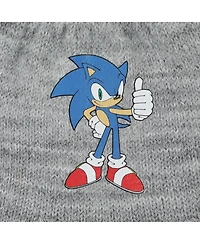 Starwars Boys Sonic the Hedgehog Youth Cuffed Beanie and Gloves Set