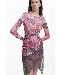 Desigual Women's Collina Strada asymmetrical dress