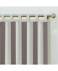 Elrene Home Fashions Highland Stripe Indoor Outdoor Window Curtain
