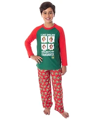 Elf The Movie Boys' Buddy I Like Smiling, Smiling's My Favorite Pajama Set
