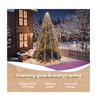 Tree Lights with 500 LEDs Cold White 196.9" Indoor Outdoor