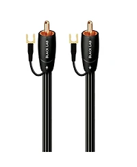 AudioQuest Black Lab Rca Male to Rca Male Subwoofer Cable - 6.56 ft. (2m)