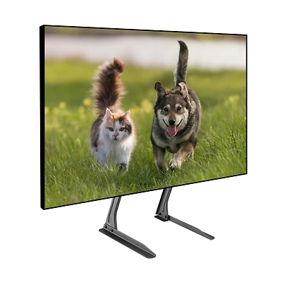 ProMounts Premium Fixed Tabletop Tv Stand Mount for 13 to 72 inch Screens, Holds up to 110Lbs