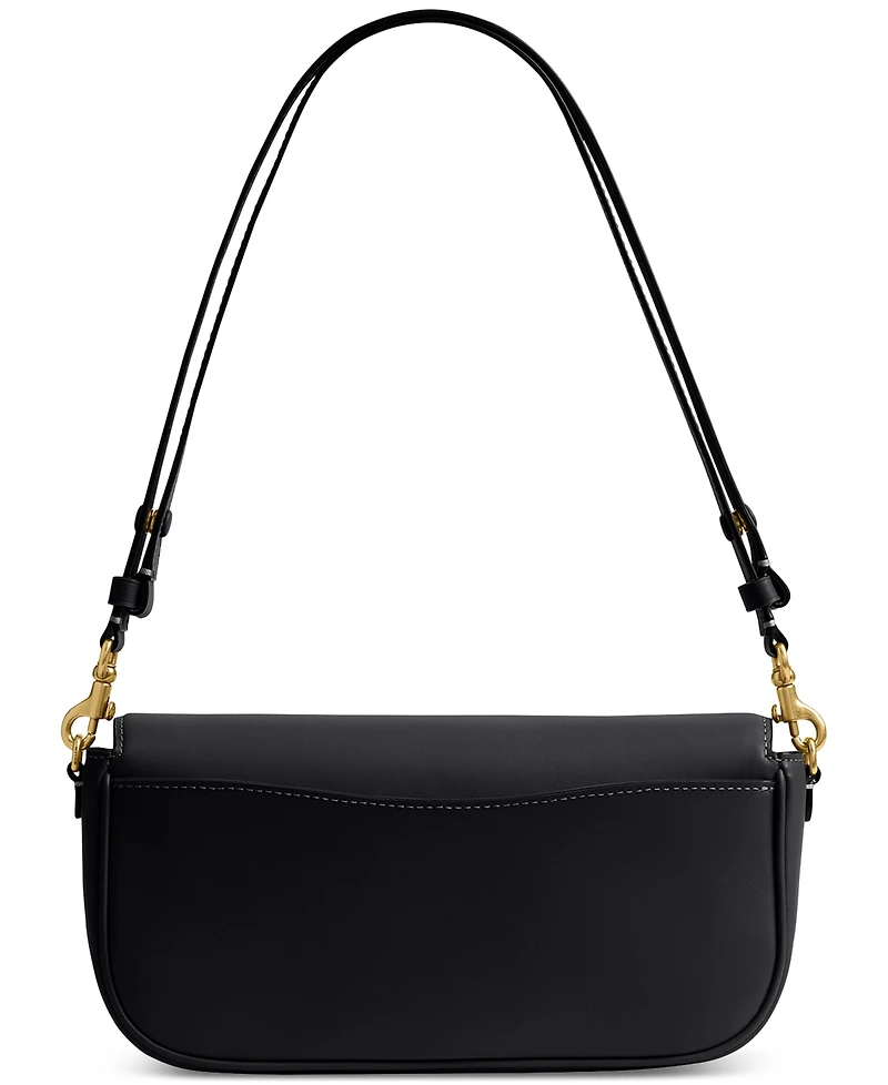 Coach Brook Small Leather Flap Chain Bag