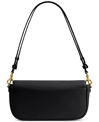 Coach Brook Small Leather Flap Chain Bag
