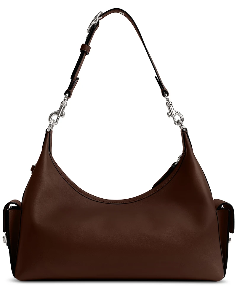 Coach Pocket Medium Leather Juliet Bag 30