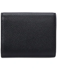 Lauren Ralph Lauren Pebbled Leather Small Cameryn Flap Wallet
