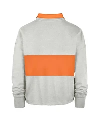 '47 Brand Women's Heather Gray Phoenix Suns Breakthrough Remi Quarter-Zip Jacket