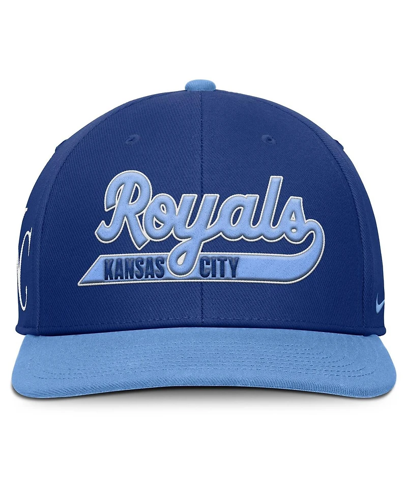 Nike Men's Royal/Light Blue Kansas City Royals Pro Performance Snapback Hat