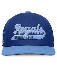 Nike Men's Royal/Light Blue Kansas City Royals Pro Performance Snapback Hat