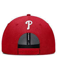 Nike Men's Red Philadelphia Phillies Rise Gaberdine Adjustable Hat