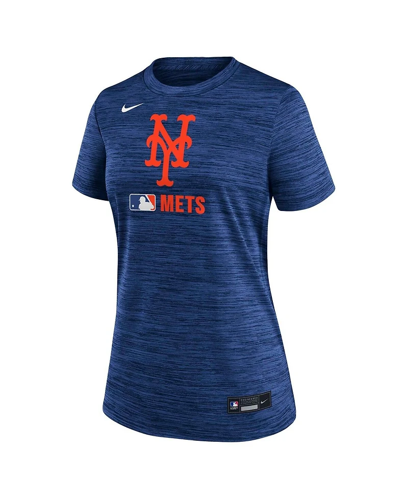 Nike Women's Royal New York Mets Authentic Collection Velocity Performance T-Shirt