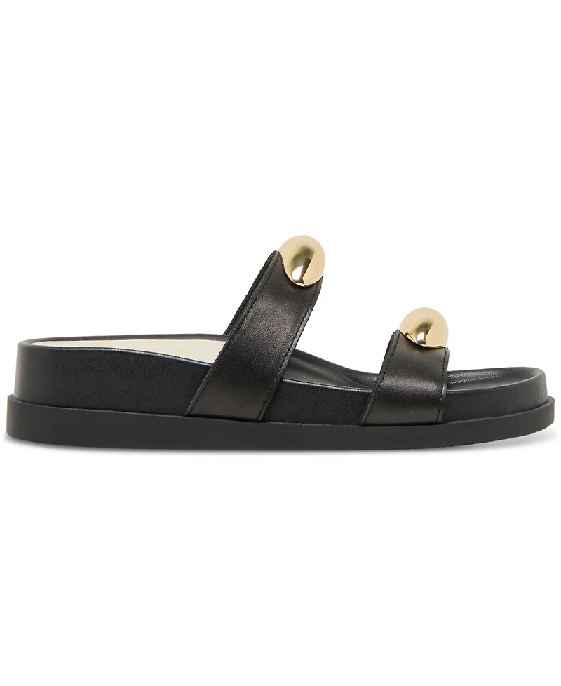 Dolce Vita Women's Satine Jewelry Double Band Bracelet Footbed Sandals