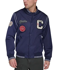 Champion Men's Varsity Patch Bomber Jacket