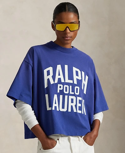 Polo Ralph Lauren Women's Logo Cotton Jersey Tee