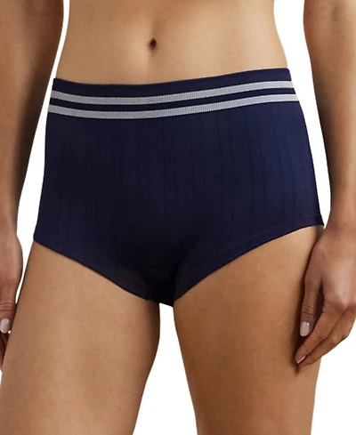 Lauren Ralph Women's Cricket Cable Texture Girlshort Underwear 4L0191