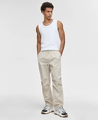 Mode of One Men's Regular-Fit Stretch Ripstop Parachute Pants, Exclusively at Macy's