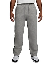 Nike Men's Club Brushed Fleece Open Hem Pants