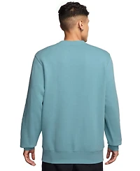 Nike Men's Pullover Fleece Crewneck Logo Sweatshirt
