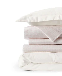 Lands' End 400 Thread Count Premium Supima Cotton No Iron Sateen Duvet Bed Cover