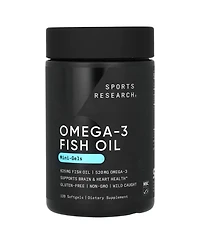 Sports Research Omega-3 Fish Oil Mini Gels
