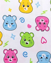 Care Bears Little and Big Girls Short Sleeve Pant, 2-Piece Pajama Set