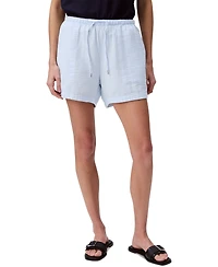 Calvin Klein Jeans Women's Double Gauze Pull-On Shorts