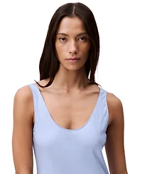Calvin Klein Jeans Women's Sleeveless Midi Slip Dress