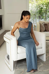 Jluxlabel Women's Krishna One Shoulder Maxi Dress