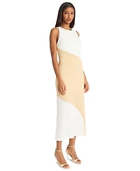 Donna Morgan Women's Colorblocked A-Line Dress