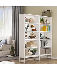 Tribesigns Tall Bookcase and Bookshelf, 70.8" Large Bookcases Organizer with 5-Tier Storage Shelves for Living Room, Bedroom, Office