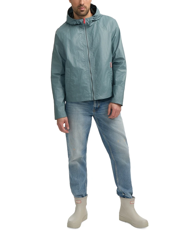 Hunter Men's Jay Crinkled Wax Jacket