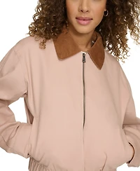 Levi's Women's Corduroy Collar Cotton Jacket