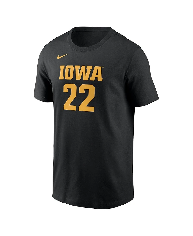 Nike Men's and Women's Caitlin Clark Black Iowa Hawkeyes Retired Player Name Number T-Shirt