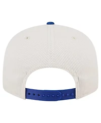 New Era Men's Cream Golden State Warriors Two-Tone 9FIFTY Snapback Hat
