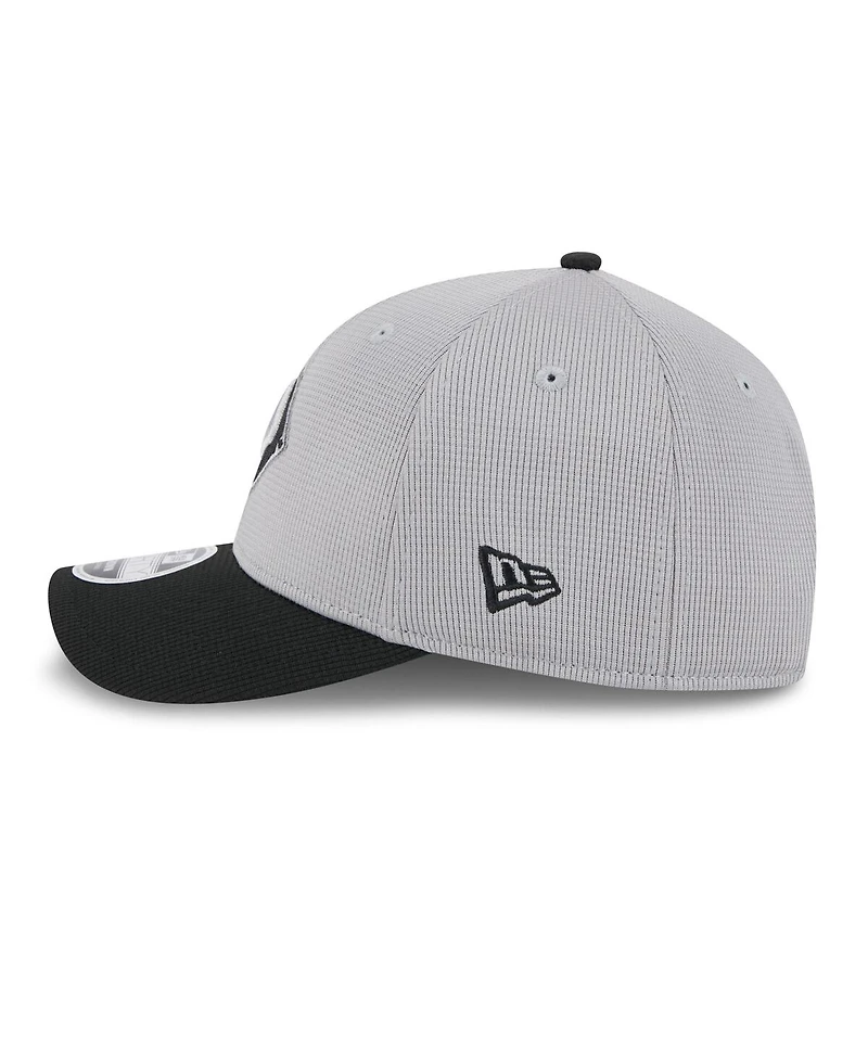 New Era Men's Gray/Black Chicago White Sox 2025 Batting Practice 9FORTY M-Crown Adjustable Hat