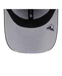 New Era Men's Black Colorado Rockies 2025 Mlb Clubhouse 39THIRTY Flex Hat