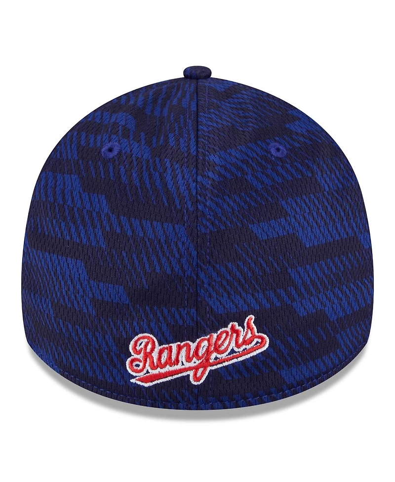 New Era Men's Royal/ Texas Rangers 2025 Mlb Clubhouse 39THIRTY Flex Hat