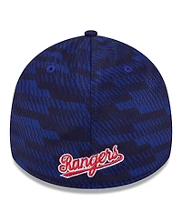 New Era Men's Royal/ Texas Rangers 2025 Mlb Clubhouse 39THIRTY Flex Hat