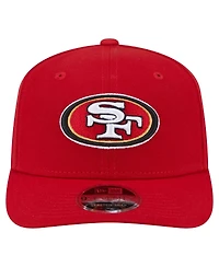 New Era Men's Scarlet San Francisco 49ers 9SEVENTY Stretch-Snap Hat