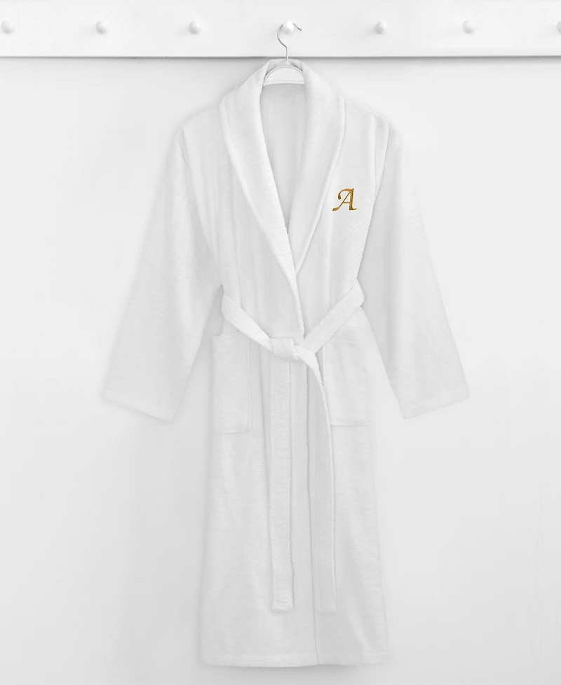 Linum Home Personalized 100% Turkish Cotton Terry Bath Robe