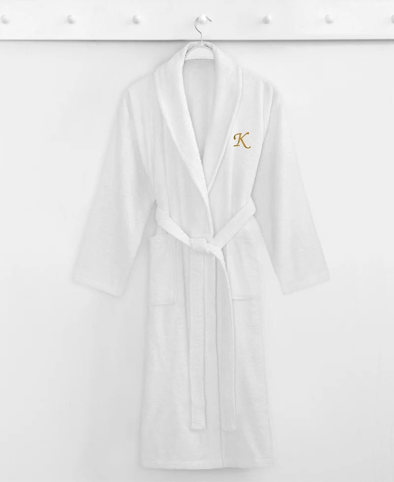 Linum Home Personalized 100% Turkish Cotton Terry Bath Robe