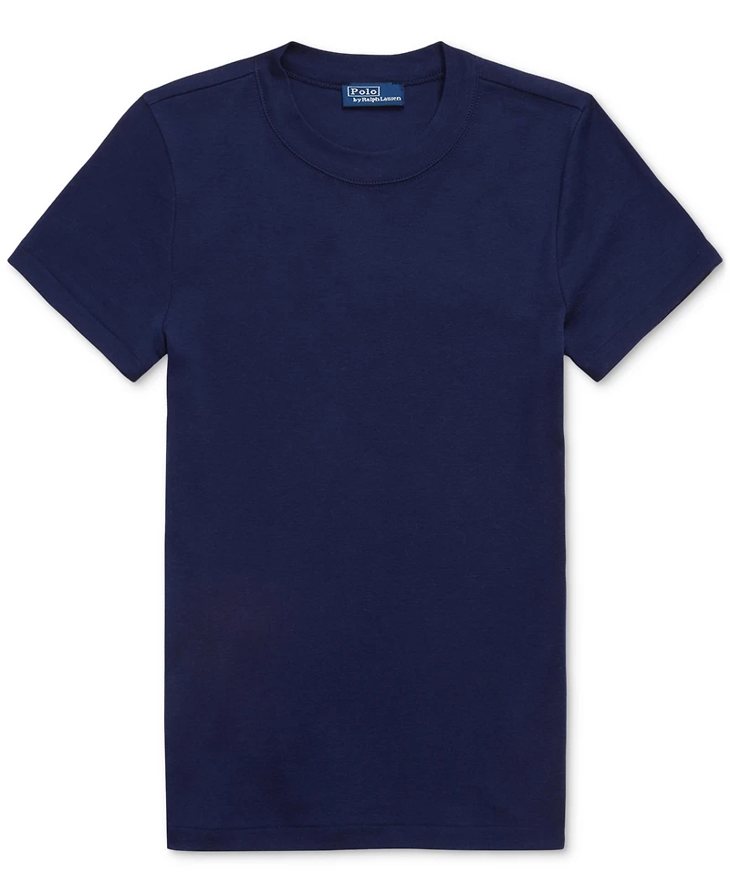 Polo Ralph Lauren Women's Ribbed Cotton Tee